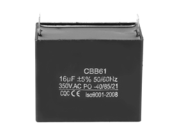 Capacitor CBB61 16UF 350VAC para Motor | S/MARCA