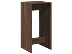 Mesa de Bar Derivados de Madeira Carvalho Castanho MAISON EXCLUSIVE (51x50x103,5 cm)