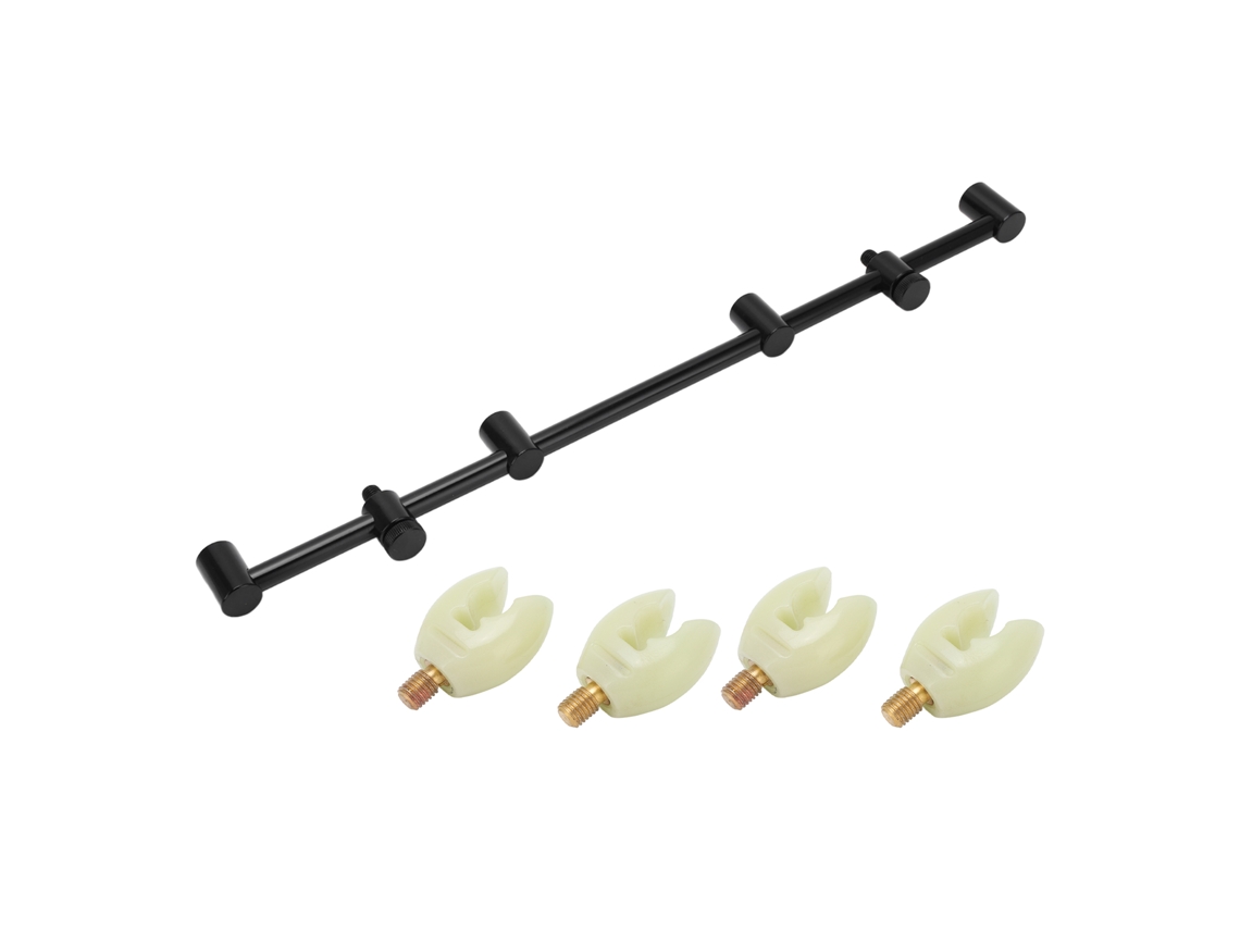 Suporte Vara Pesca Carpa 45cm 4 Cabeças Luminoso