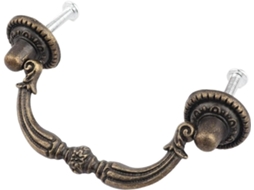 Conjunto De 2 Puxadores Vintage Madeira Para Gavetas, Cômodas E Móveis, Ideais Para Uso Interno E Externo Em Jardins