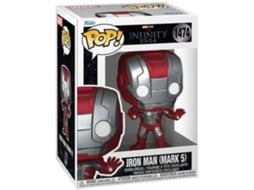Figura FUNKO Pop! Marvel: The Infinity Saga: Iron Man - Mark 5 (Outlet Caixa Aberta - Possível Chase)