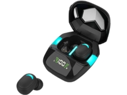 Auriculares Bluetooth True Wireless ENZONS  Sem Fio Verdadeiros com 5.0 Redução de Ruído Ipx4 À Prova de Suor À Prova D'Água com Capa de Ca