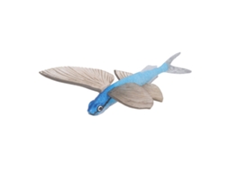 Ats modelo de Pez Volador com Design Exquisito e Tecnologia de Pintura Manual, Brinquedo de Animal Marinho, Presente Perfeito para Crianças