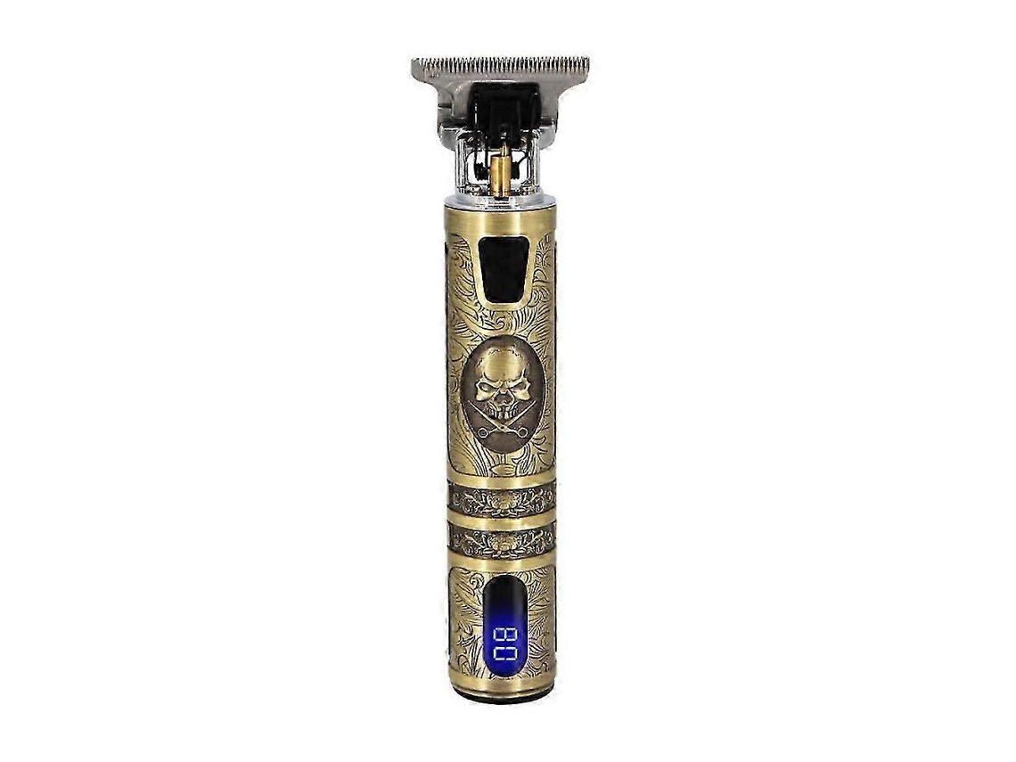 Aparador De Pelos Elétrico Profissional Vintage Recarregável Via Usb Para Homens, Sem Fio.