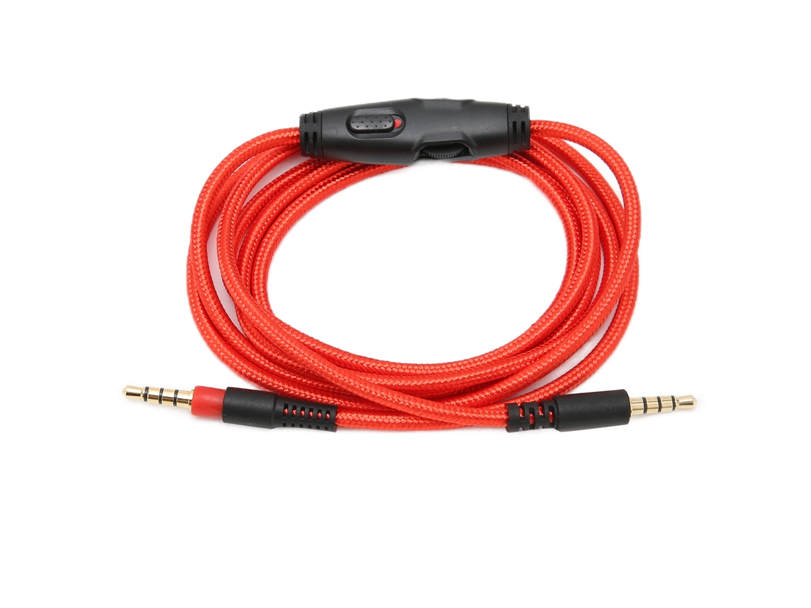 Cabo de Áudio EOOCOO (para Fones de Ouvido Hyperx Cloud/cloud Alpha, Substituição 3.5mm Macho para Macho)