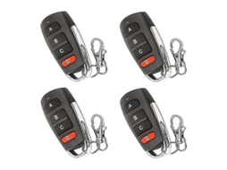 4pcs Duplicador Universal Porta de Garagem Remota, Remoto para Portão Chave de Controle Remoto Fob Substituição Porta de Garagem TAISHENGDA