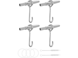 Kit Com 4 Torneiras De Aço Inoxidável Para Xarope De Bordo – Conjunto