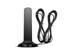Antena Gsm 4g 5g 600 6000mhz 12dbi De Alto Ganho Com Base Magnética Para Cpe Yu Aquaforge (ts9)