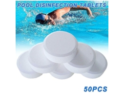 Uso Econômico De Pastilhas De Cloro Sanitizante, A Desinfecção Instantânea Garante Que A Água Da Piscina Fique Cristalina, Para Um Tratamento Eficaz D