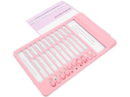 Tableau Des Tâches Ménagères Pour Enfants, 1 Set, Plastique, Rose, De Routine Plusieurs Et Gestion À Domicile