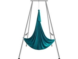 VEVOR Kit de Balanço e Rede para Ioga Aérea 6X2 6 Arroz Dança Inversão Verde Escuro