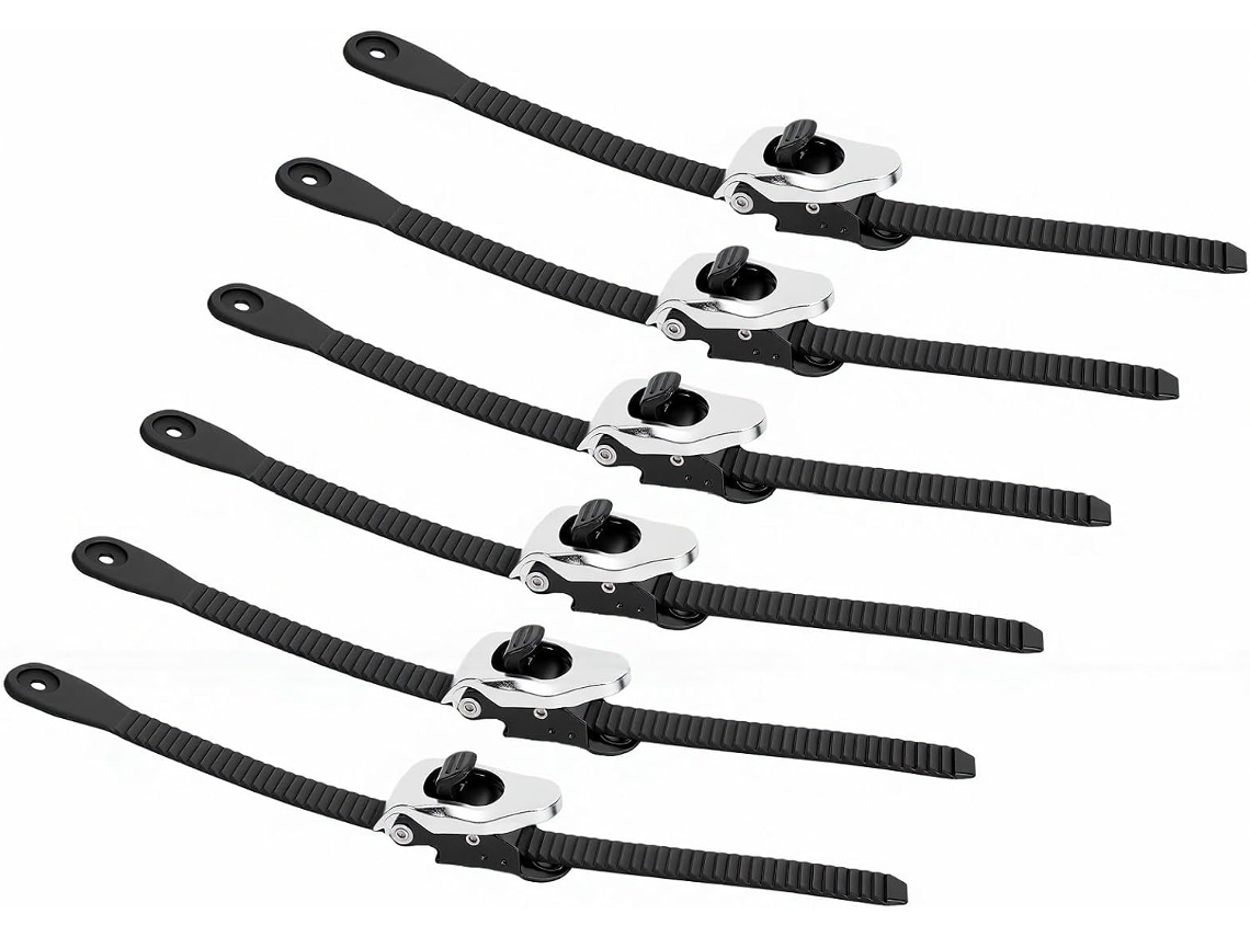 Cintas De Amarração Reutilizáveis, Cinta Reforçada De 30 Cm (12 Polegadas).