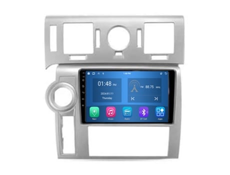 Autorrádio 4Gb Ram64Gb Rom Carplay ROVERONE para Hummer H2 E85 2007-2009 Android Carro Rádio Bluetooth Gps Navegação
