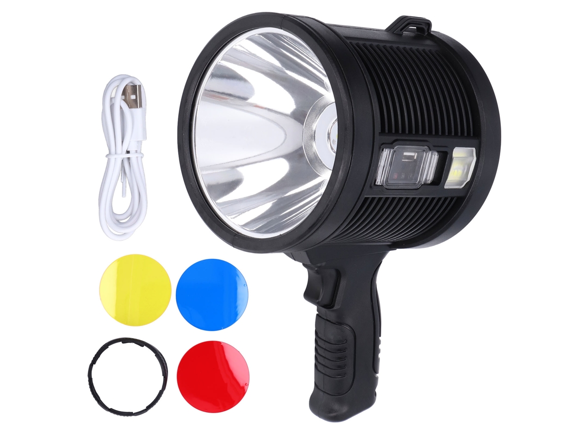 2026 lanterna Led Solar P90 Multifuncional 6 Modos Impermeável para Camping Caça Exterior