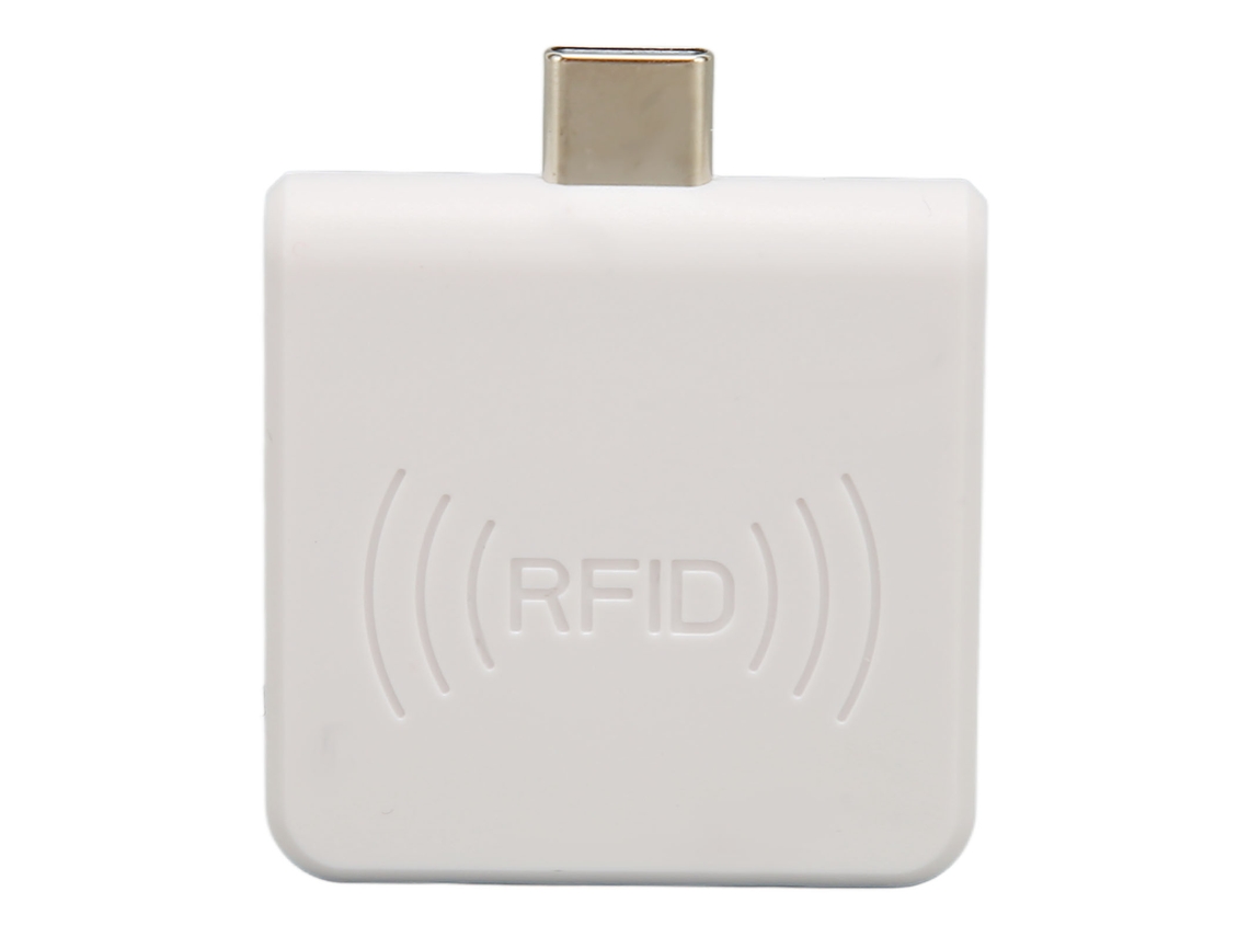 Leitor de Cartão Rfid para Celular com Interface Usb c, 125 Khz AQUAFORGE