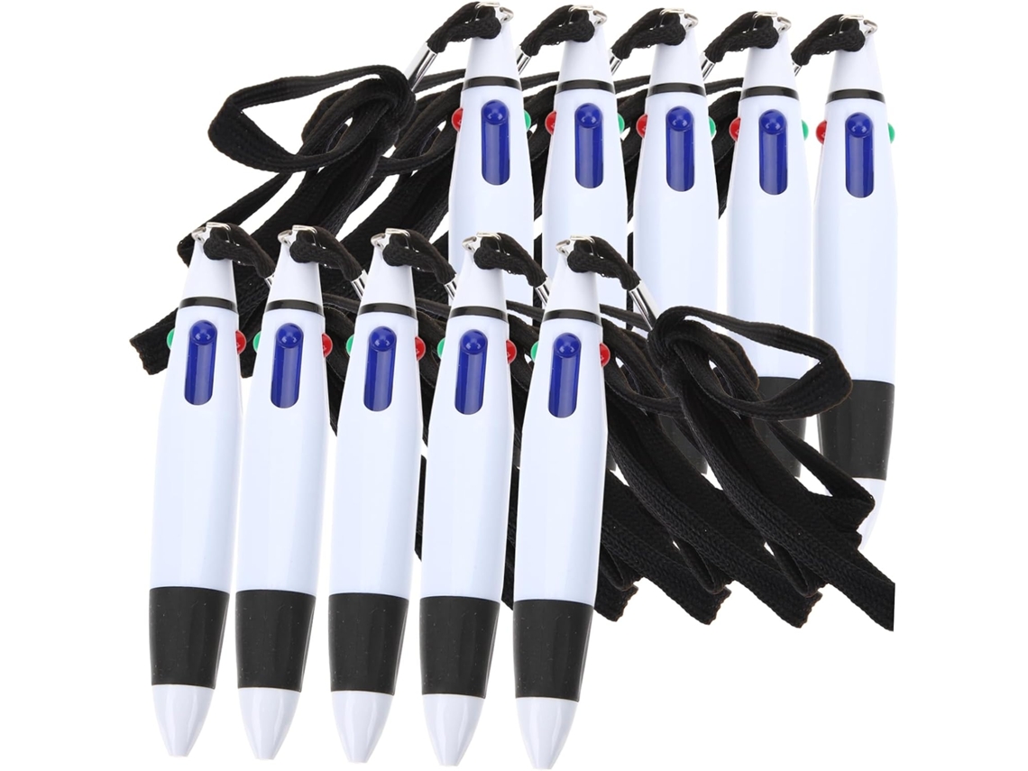 Conjunto De 10 Canetas Esferográficas Stobok Com Design Destacável,