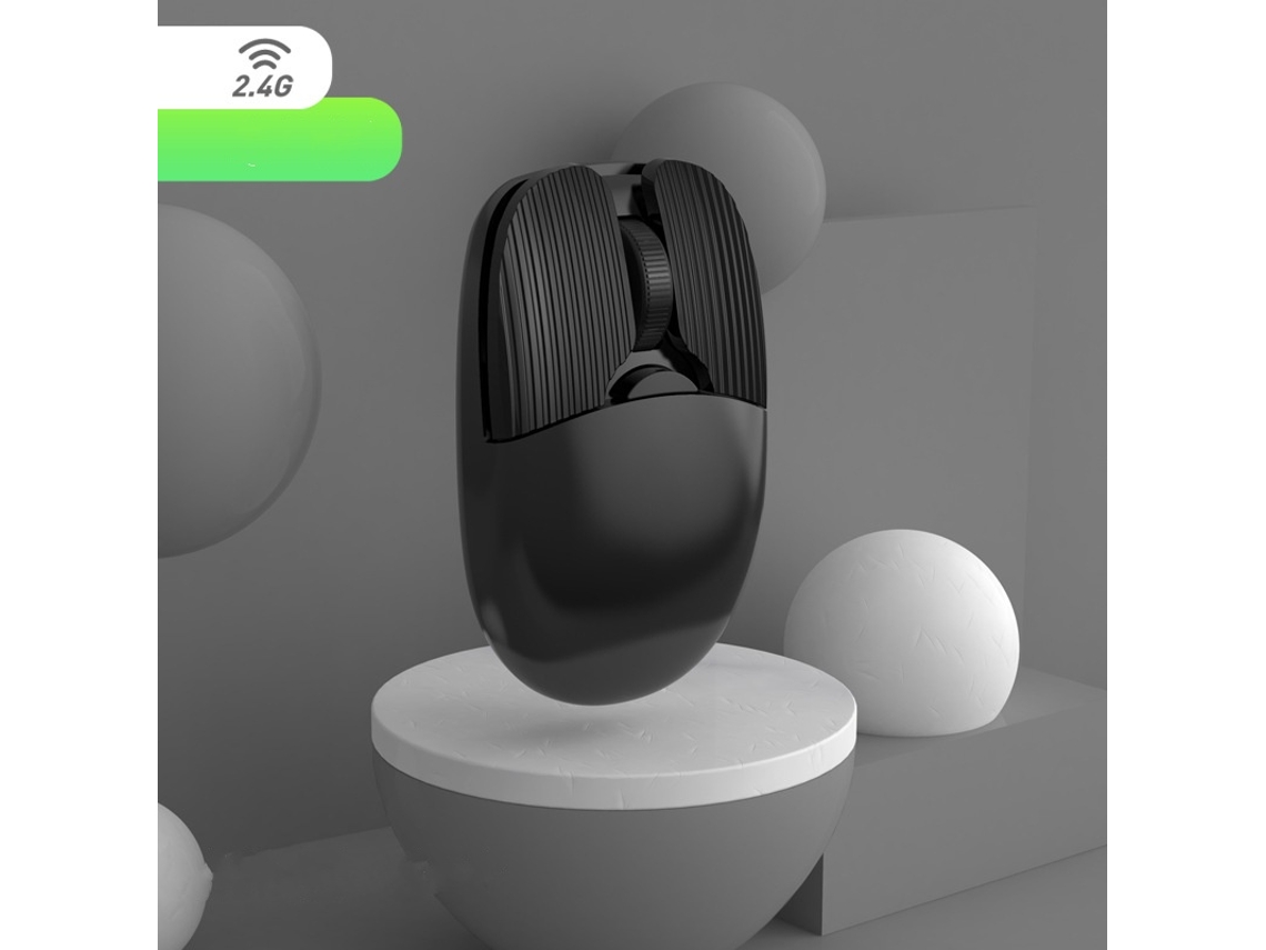 Rato Yizhood Computador Sem Fio Do Jogador Das Chaves 2.4ghz Do Jogo 6 Para O Escritório Do Jogo Preto