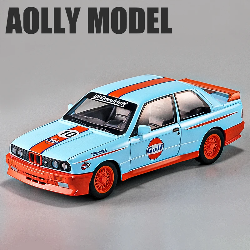 (azul) Miniatura De Carro Supercarro Em Escala 1:24, Feita Em Metal Fundido, Com Efeitos Sonoros E Luminosos.