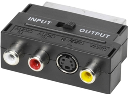 Adaptador VIVANCO S-VHS/SCAR (Preto)