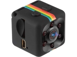 Câmera Mini Dvr Sq11 Hd 1080p Com Visão Noturna E Sensor De Movimento (preta)