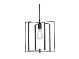 Suspensão Nobel Black Metal Square 60W