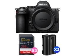 Z5 Ii + 3 Sandisk 256gb Extreme Pro Uhs ii Sdxc + 2 Nikon En el15c + Ebook “20 Dicas para Fotos Que Impressionam” NIKON