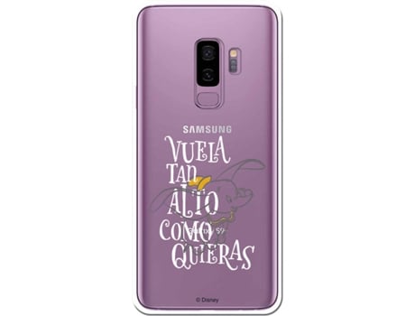 Capa Samsung Galaxy S9+ DISNEY Dumbo Vuela Cinza