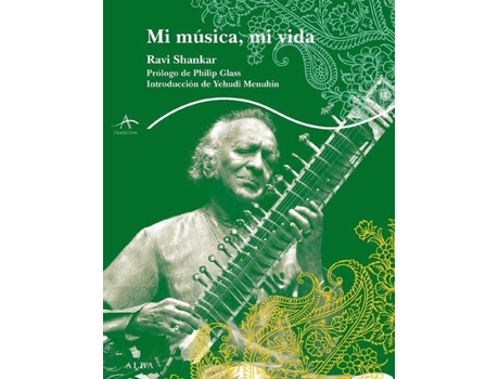 Livro Mi Música, Mi Vida de Ravi Shankar (Espanhol)