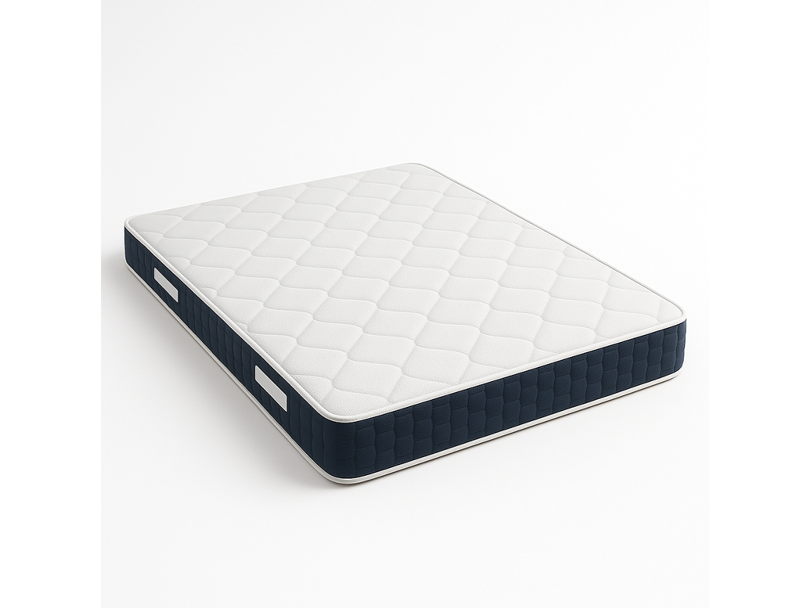 Colchão Casal 180 X 200 Molas Ensacadas E Memory Foam | Altura 30 Cm | Hipoalergênico E Respirável | Dispositivo Médico Classe 1 | Produto Na Itália