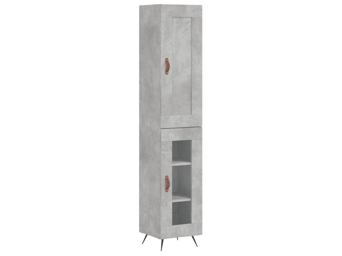 Highboard, Highboards Vidaxl Cinzeto Madeira Processada (n/a)