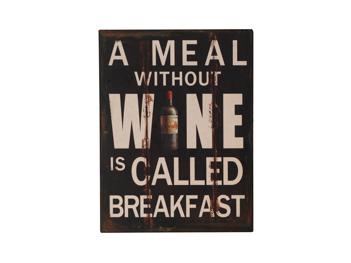Placas de parede para vinho