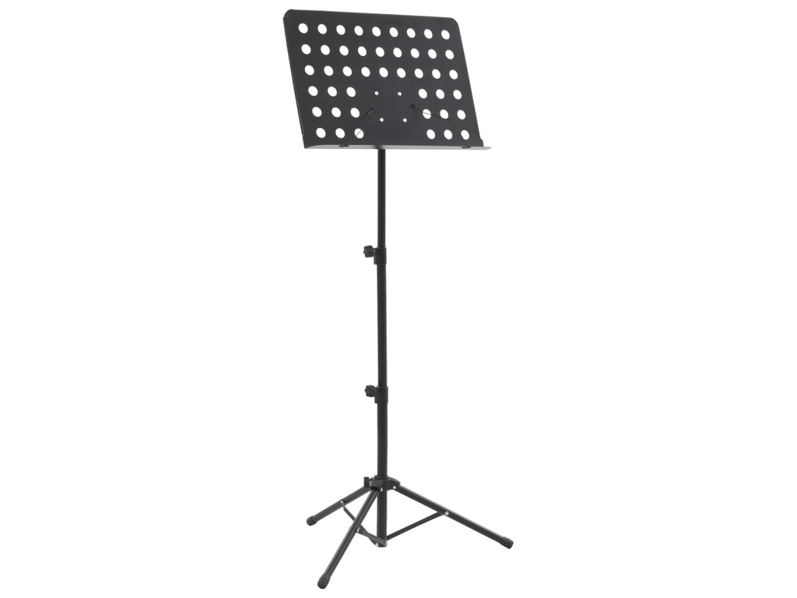 Music Book Stand, Music Book Stands Vidaxl Preto Aço