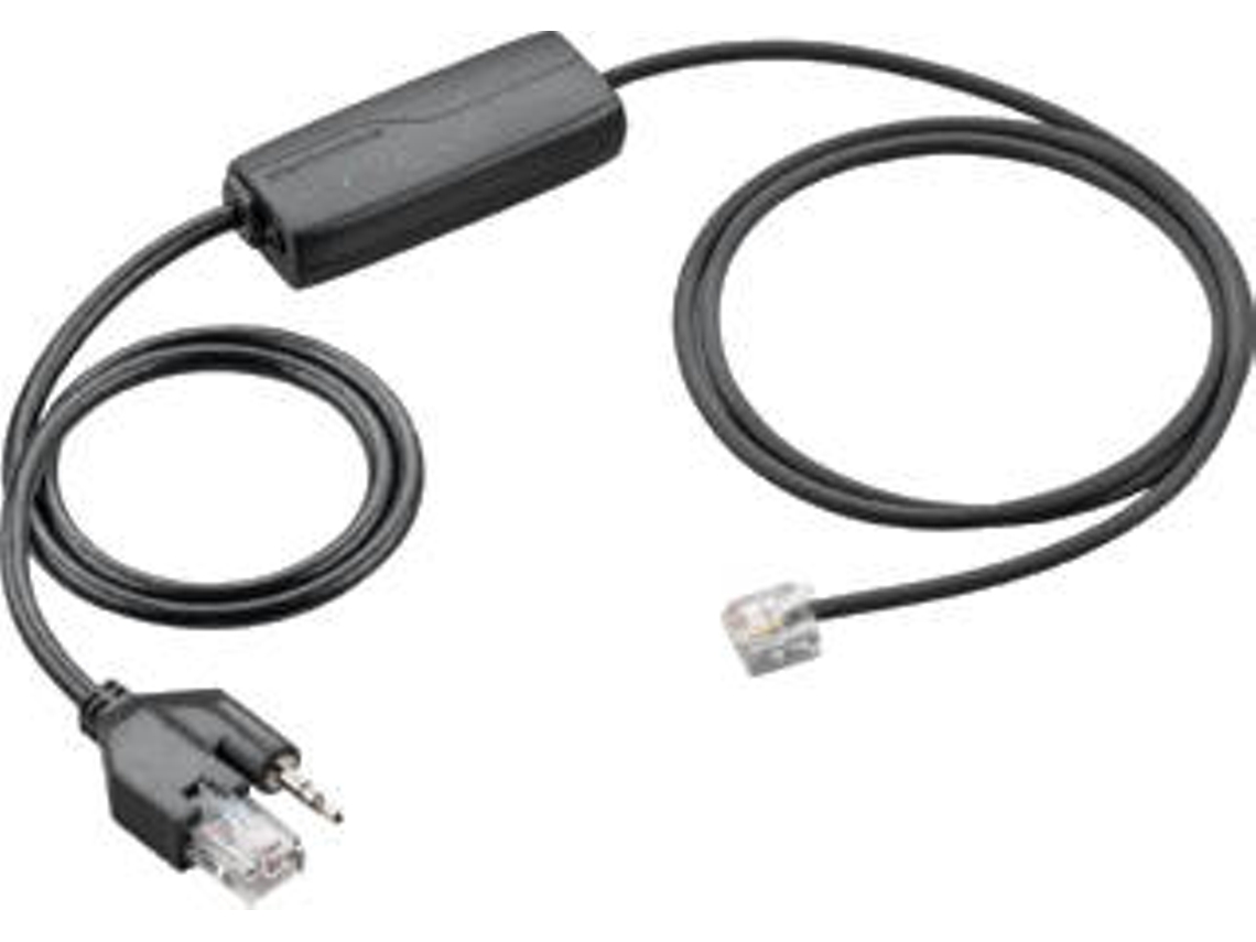 Cabo Auscultadores PLANTRONICS APS-11 em Preto