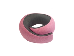 Cabeceira Ergonômica em Espuma de Memória com Formato de Caracol, Cor Lilás com Saco de Armazenamento ZSANFS