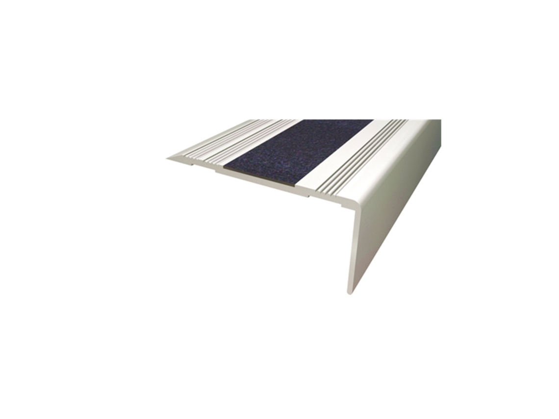 Jardin202 - Pack 10 Unidades. Cantonera Aluminio 50mm - Antideslizante - Adhesivo 21mm Alt. 50mm Anch. 1m Larg. | 21mm Alt. 50mm Anch. 1m Larg. ()