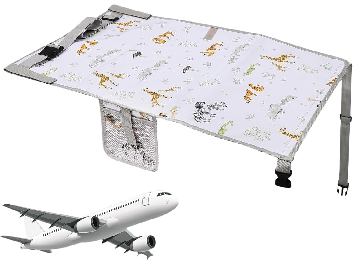 Extensor de Assento Avião para Crianças Bebês Berço Portátil Dobrável, Essencial Voos Infantis CHABERLU