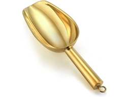 Colher de inox Nova Line, para gelo, doces, farinha | S/MARCA