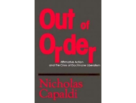 Livro Out of Order de Nicholas Capaldi (Inglês)