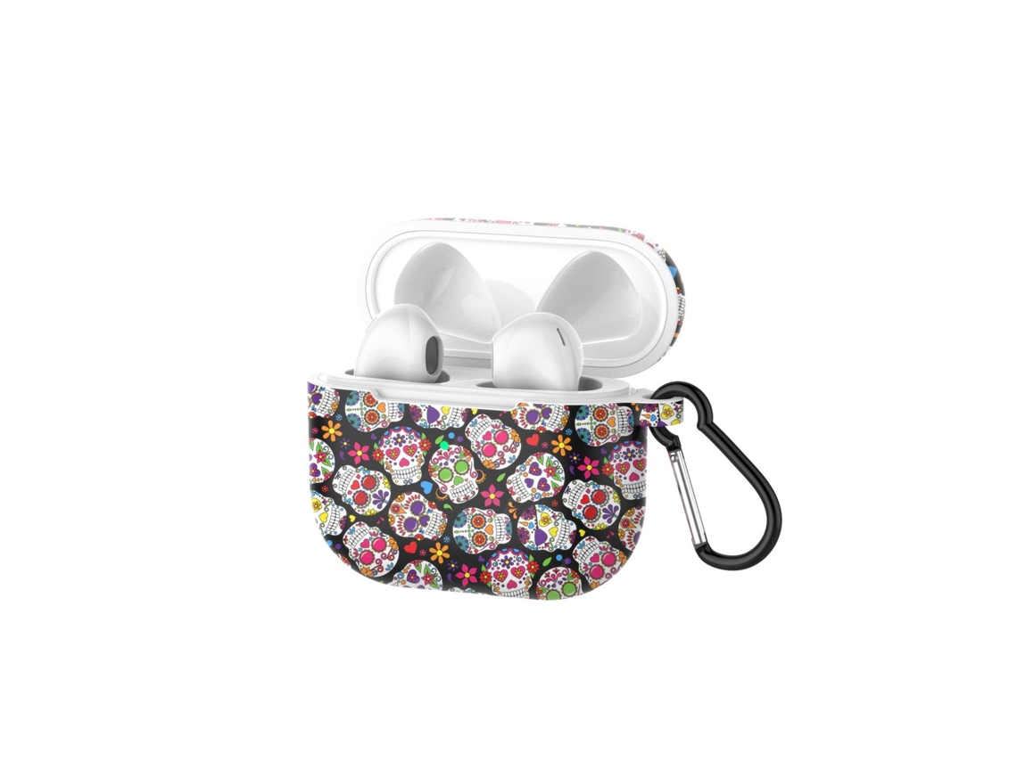 Capa de Silicone LAXISCREED Proteção Total Impressa Fones