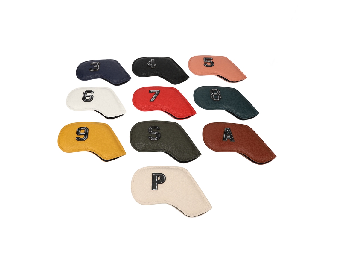 Capas De Cabeça De Ferro De Golfe (proteção E Conjunto 10 Peças)