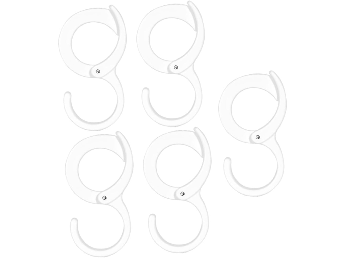 5 Ganchos Ganchos De Parede Em Material Resistente, Para S Modelo 1472