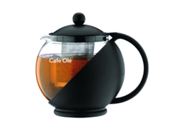 Bule Com Infusor Preto 1,2L CAFE OLE