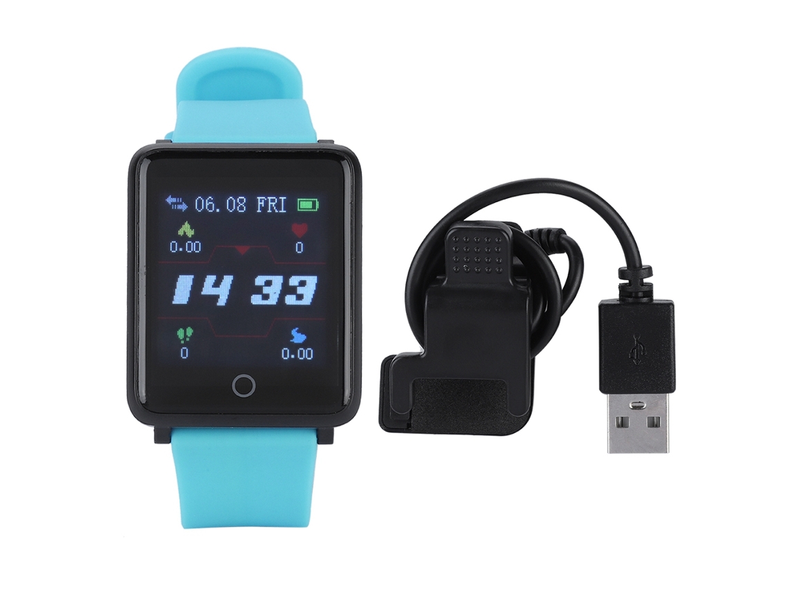 Pulseira de monitoramento de pressão arterial e fitness EOOCOO