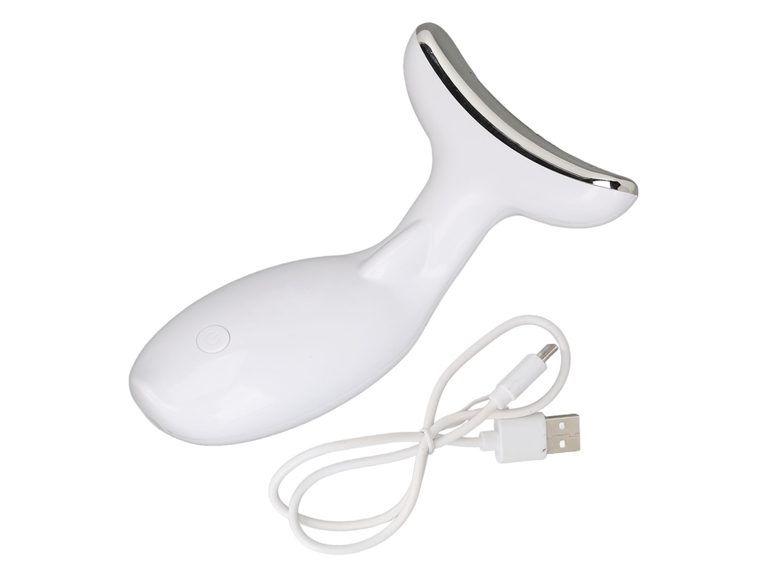 Masajeador Beauty De Microcorrente Para Firmar O Pescoço E Eliminar Rugas