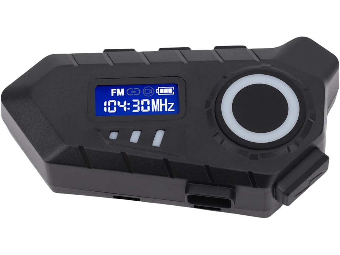 Zunate Casque Bluetooth Com Redução De Ruído, Para Conduíte Moto, Alta Fidelidade E Concepção Longa Duração