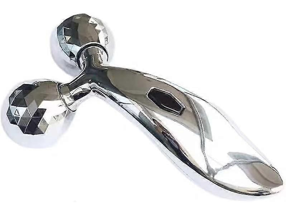 Massageador Facial 3d com Rolos, de Beleza para o Corpo e Rosto Ferramenta Massagem D Metal Lifting GOKOCO