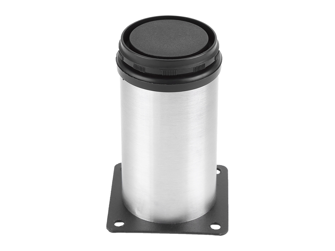 KOFIHETY Pés Ajustáveis Para Móveis De Cozinha Em Aço Inoxidável, Pernas Redondas 50x100 Mm