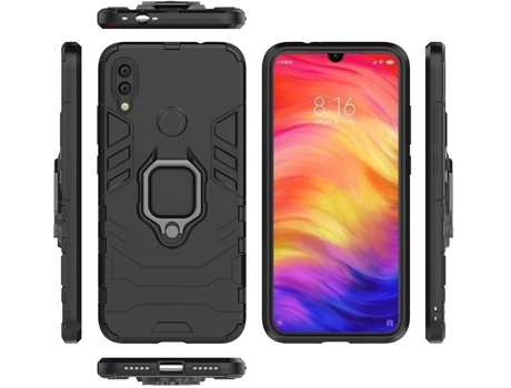 Capa Xiaomi Redmi Note 7 Military Defender 3x1 Anti-Impacto Preto |  Worten.pt