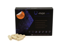 500 cosméticos - u-man aumento do pénis e potência sexual - 30 cápsulas