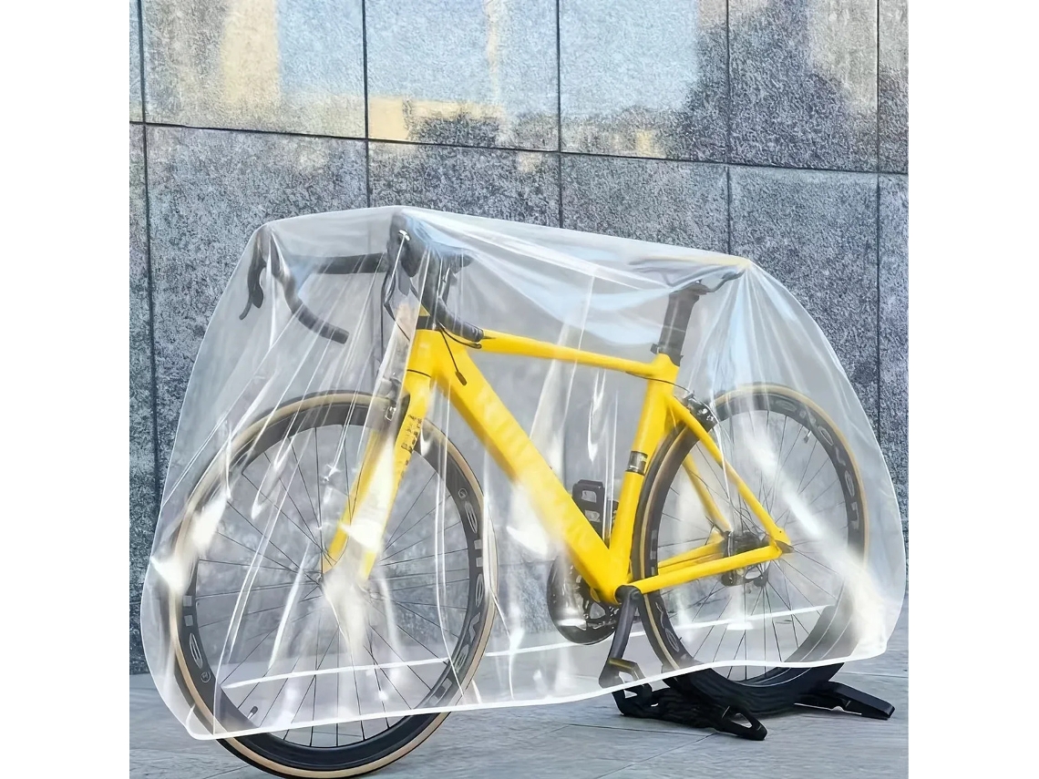 Capa Protetora Transparente Para Bicicleta Elétrica.